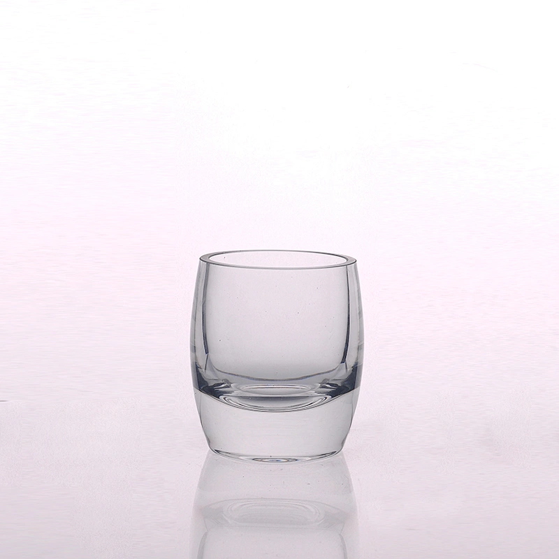 Wholesale High Quality Clear Glass Candle Jars