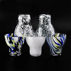 10oz 12oz Customized Luxury crystal glass candle holder