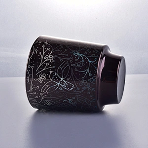 Manufacturer custom decorative stand glass electroplating candle holders