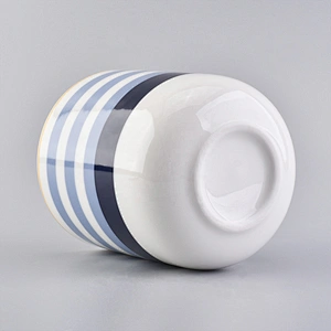 Sunny decorative empty Ceramic Candle Jar For Candle Making