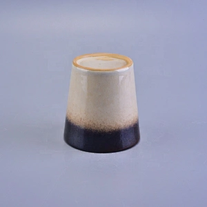 Eco-friendly handmade amber candle holder 100ml