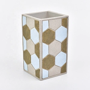 New Product 4 Pieces Concrete Bathroom Accessories Set