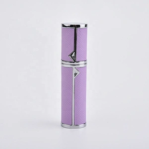 perfume spray bottle pump spray ztomier PU leather surface perfume bottle