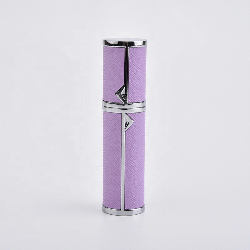 perfume spray bottle pump spray ztomier PU leather surface perfume bottle
