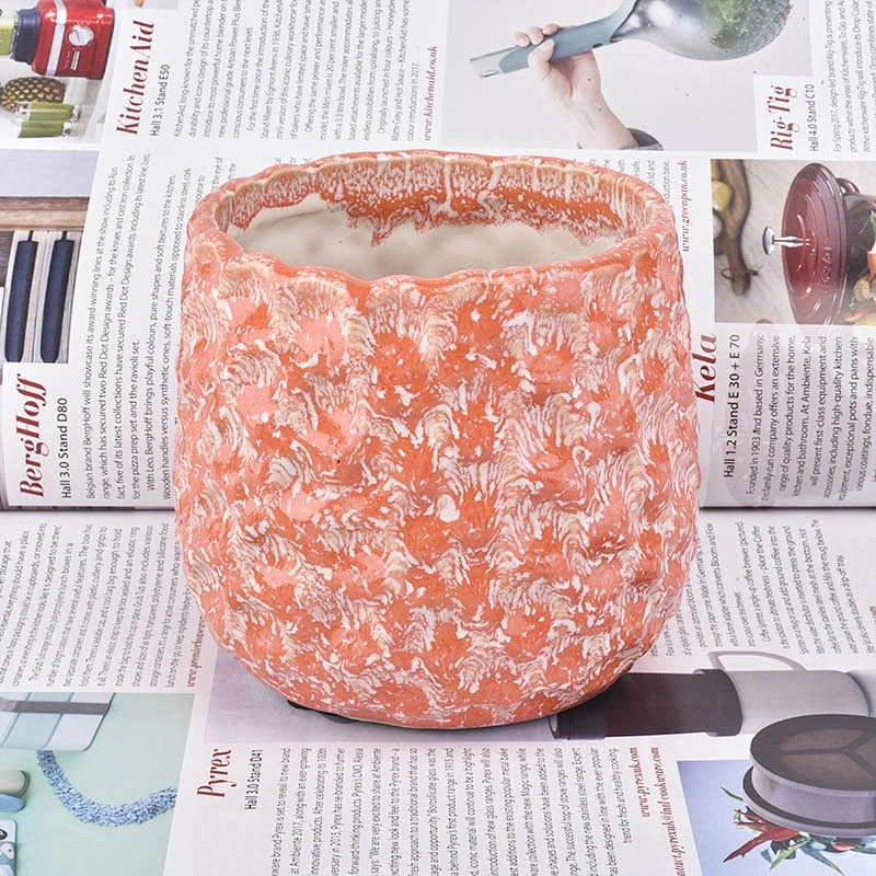 Personalised coloured ceramic candle holder home decor