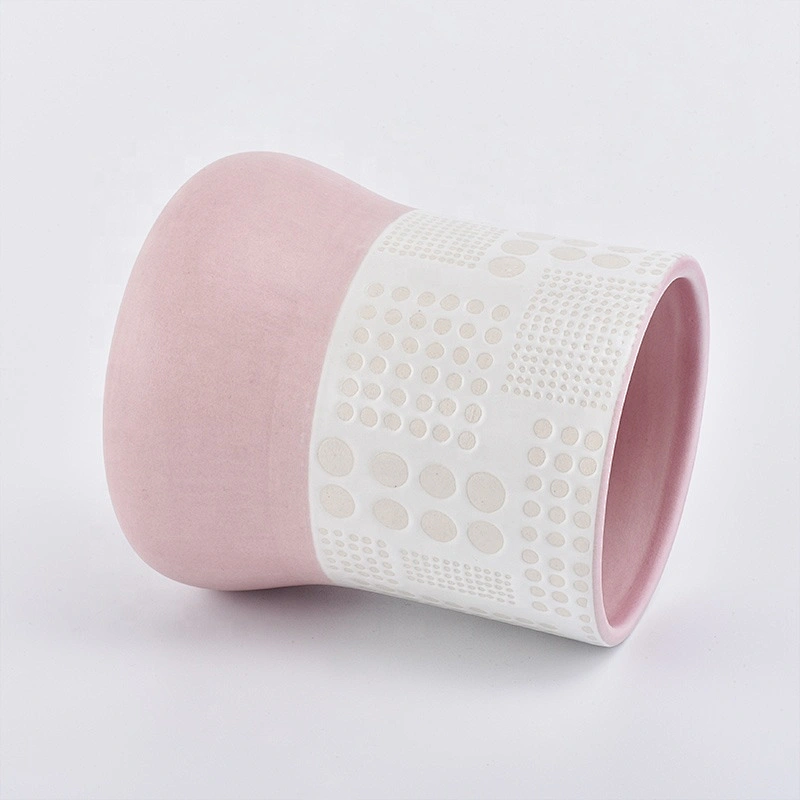 Matte empty candle jars for luxury candle making