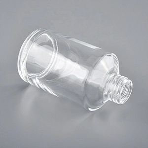 luxury clear glass reed diffuser bottle