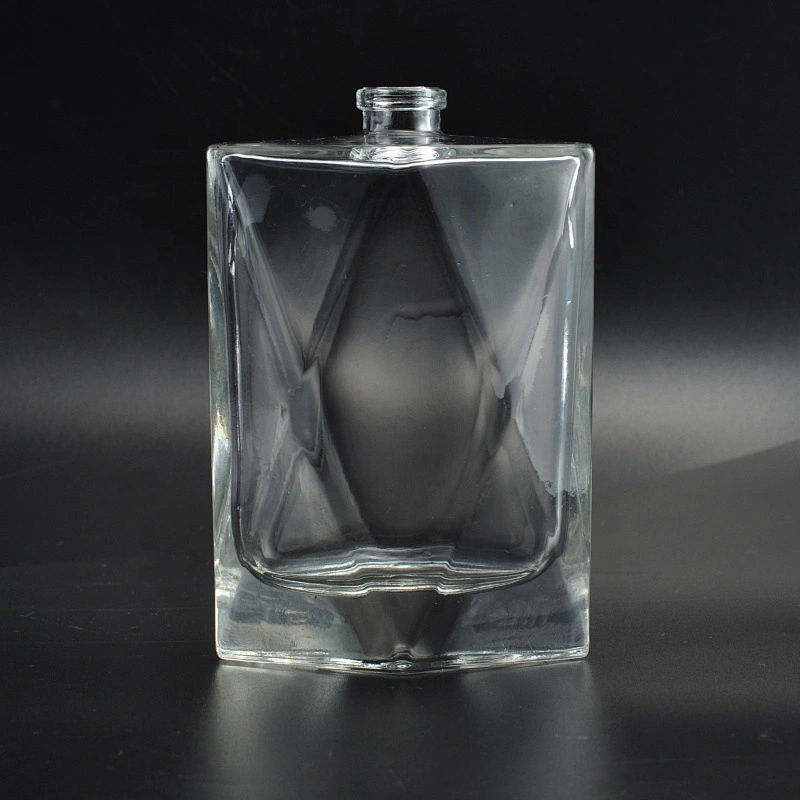 Polygon custom fragrance perfume glass bottles