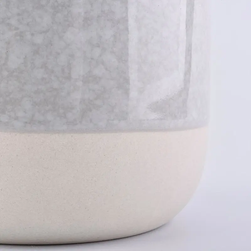 380ml Ceramic Candle Holder With Different Decoration