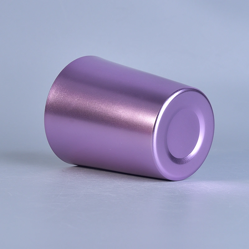 Luxury Customized Color Metal Candle Container
