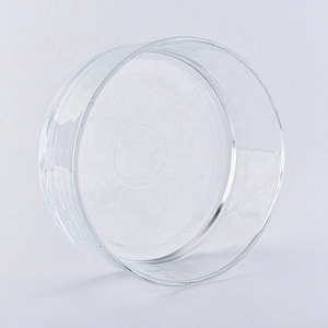 Large Capacity Round Shaped Crystal clear jars for candles