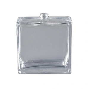 Square Empty Glass Perfume Bottles 30ml 50ml 60ml