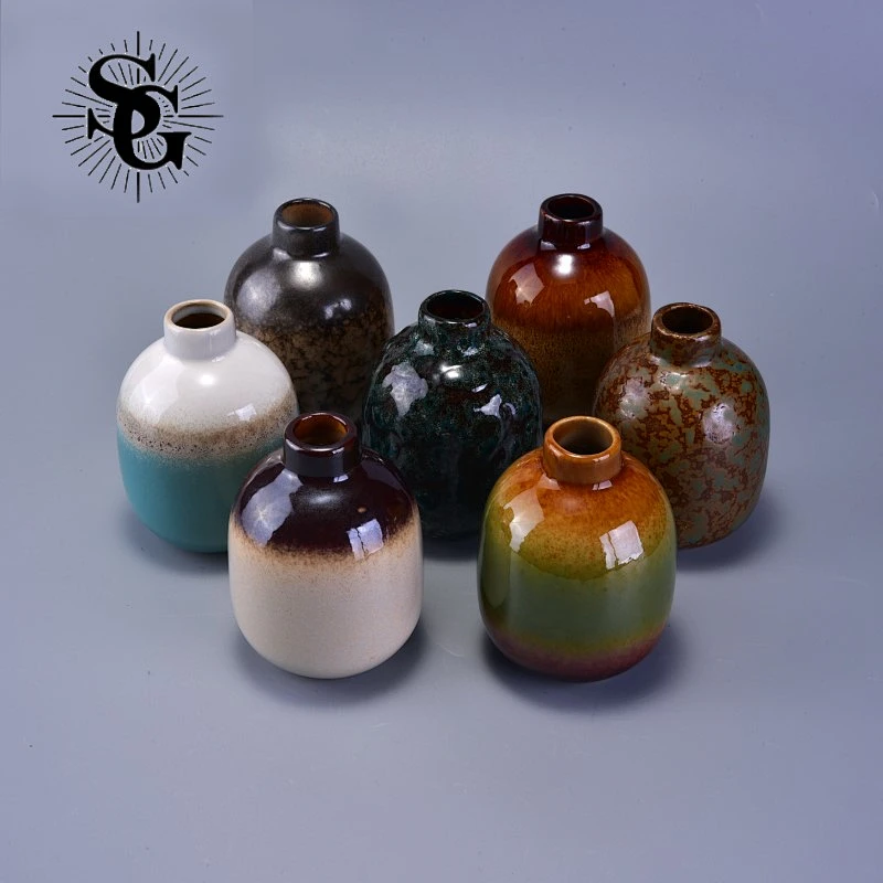 Sunny 240ml 214g classic ceramic fragrance reed diffuser made by China factory