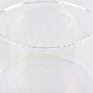 Luxury Holographic glass jar empty candle vessels