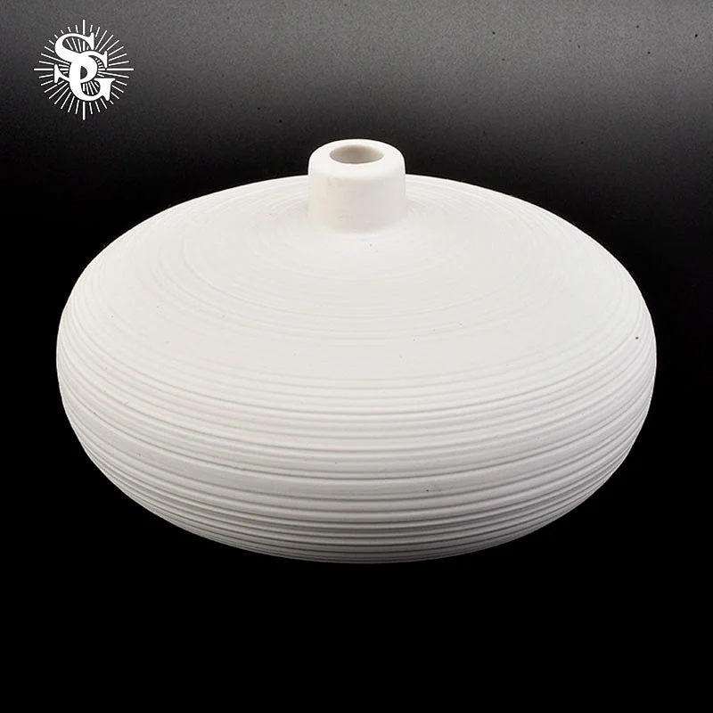 Sunny white OEM standard perfect design  empty ceramic diffuser bottle