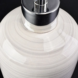 glazing ceramic glass bath accessories sets ceramic bottle lotion dispenser