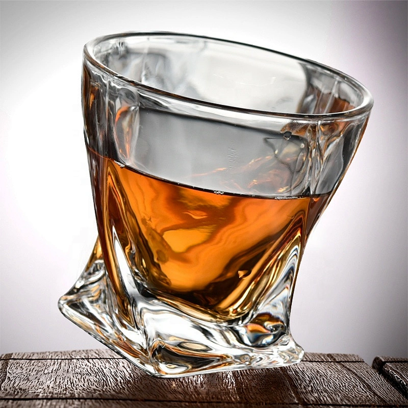 5 pieces in stock Lead-free Borosilicate Glass whiskey cups bottle sets