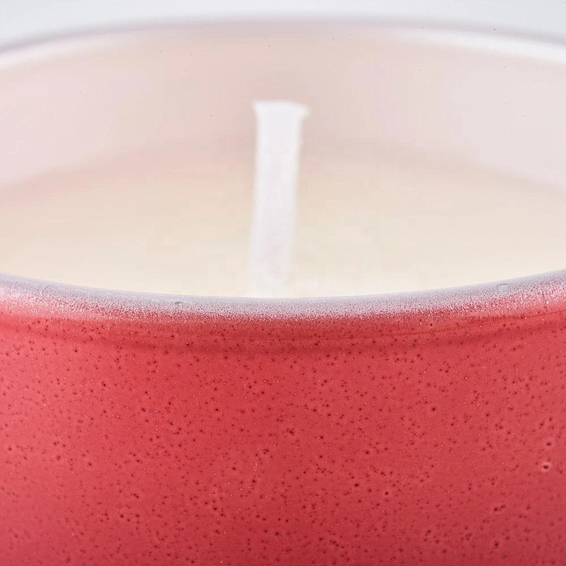 10oz Home decoration luxury tealight custom colored candle glass jars