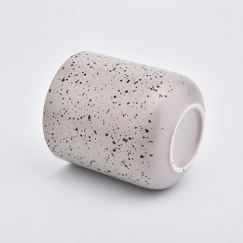 home decor 10oz ceramic candle holder