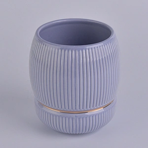 Sunny manufacturer custom empty ceramic scented jars candle in bulk