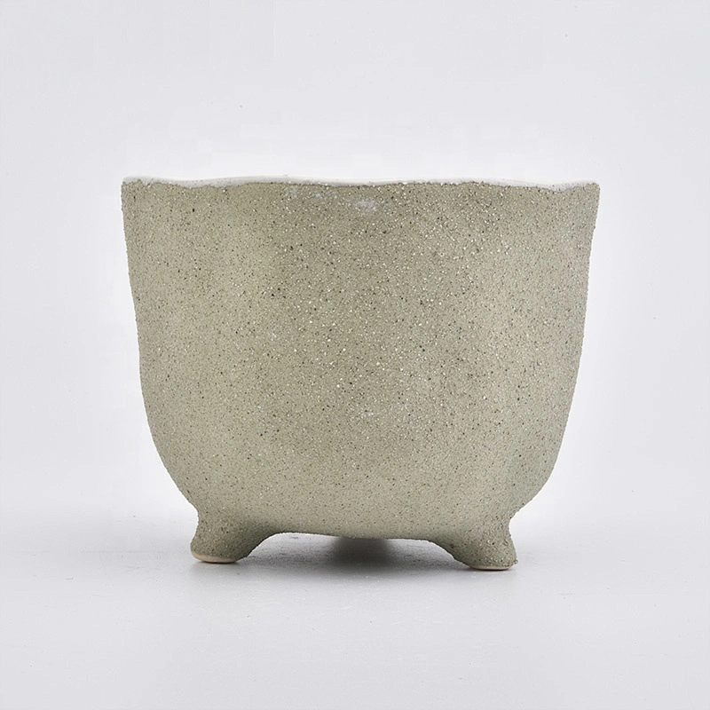 Empty matte tealight candle holder for table