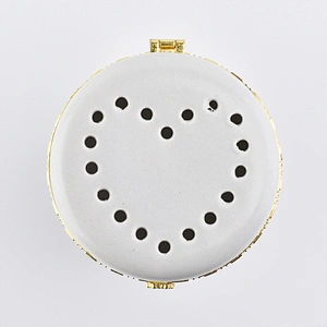 Heart shape ceramic candle holders for home decor scented candle