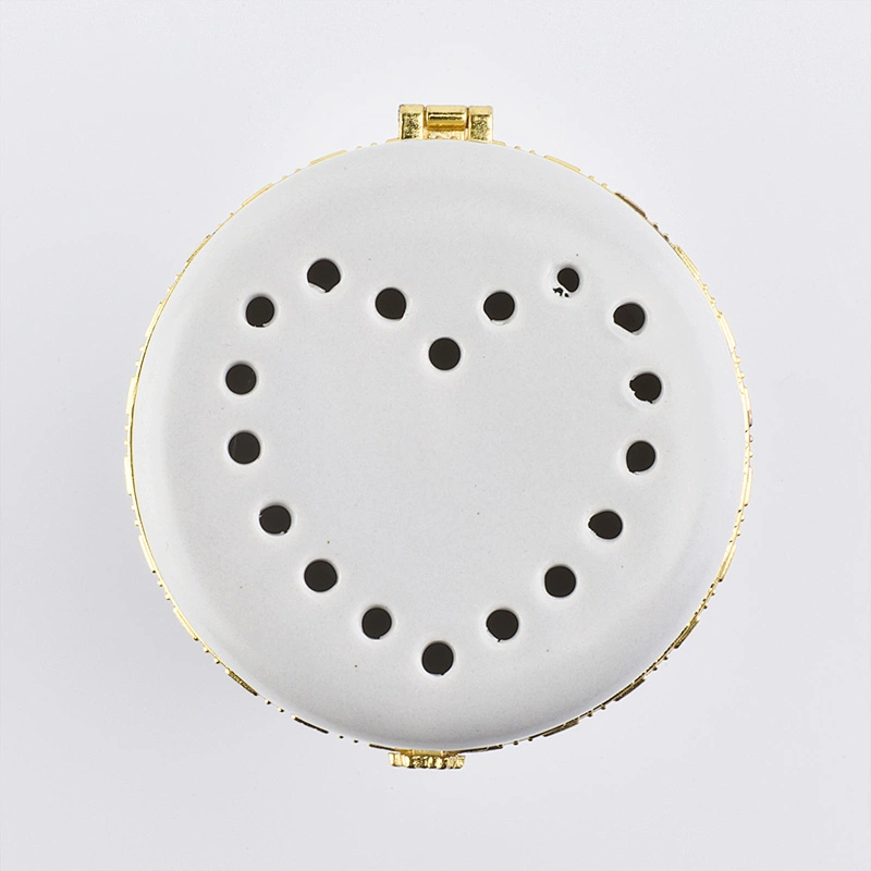 Heart shape ceramic candle holders for home decor scented candle