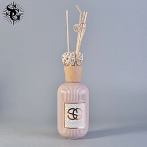 Sunny 247ml 153g pink or white  ceramic aromatherapy reed diffuser