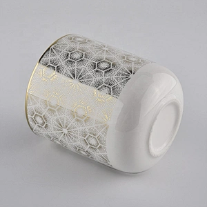 8oz 10oz 11oz Wholesales luxury votive empty white ceramic candle holder