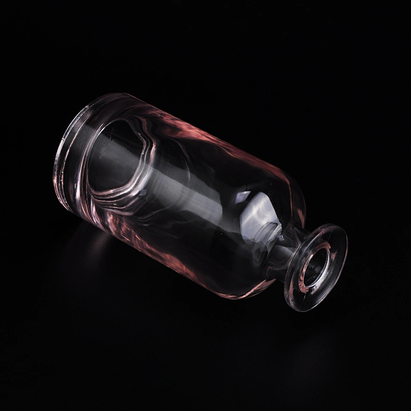 8oz wholesales transparent glass diffuser bottles fragrance bottles