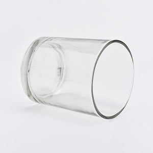 hot sales clear glass candle holders