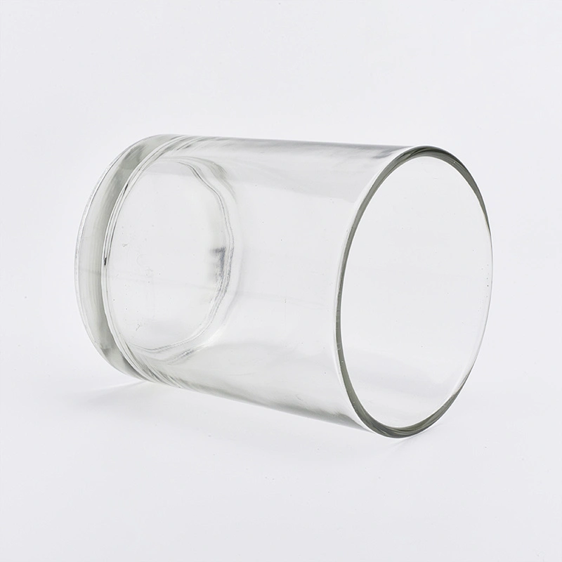 hot sales clear glass candle holders