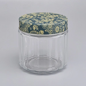 home decor metal candle container lid