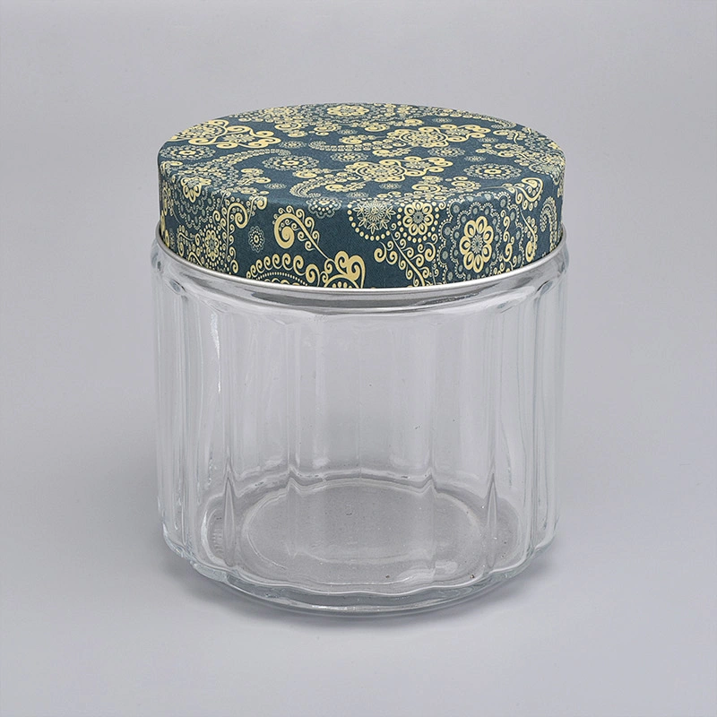 home decor metal candle container lid