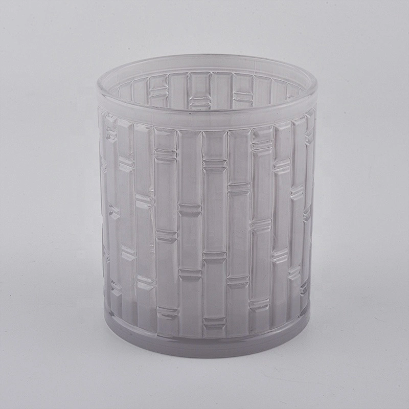 home decor facet glass candle holder