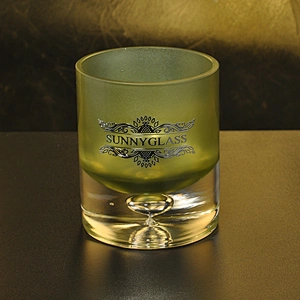 6oz 8oz 10oz Luxury scented crystal tealight candle glass holder
