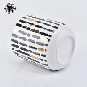 Sunny slap-up 400ml ceramic candle jar with hot sale good quality