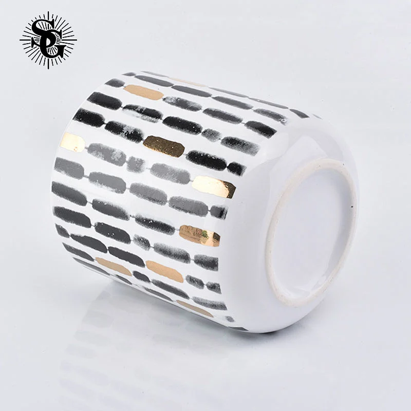 Sunny slap-up 400ml ceramic candle jar with hot sale good quality