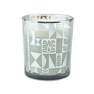 Wholesales luxury custom empty candle glass holder jars 10oz 20oz