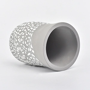 home goods hollow printing bath room accessories concrete bathroom accessories set