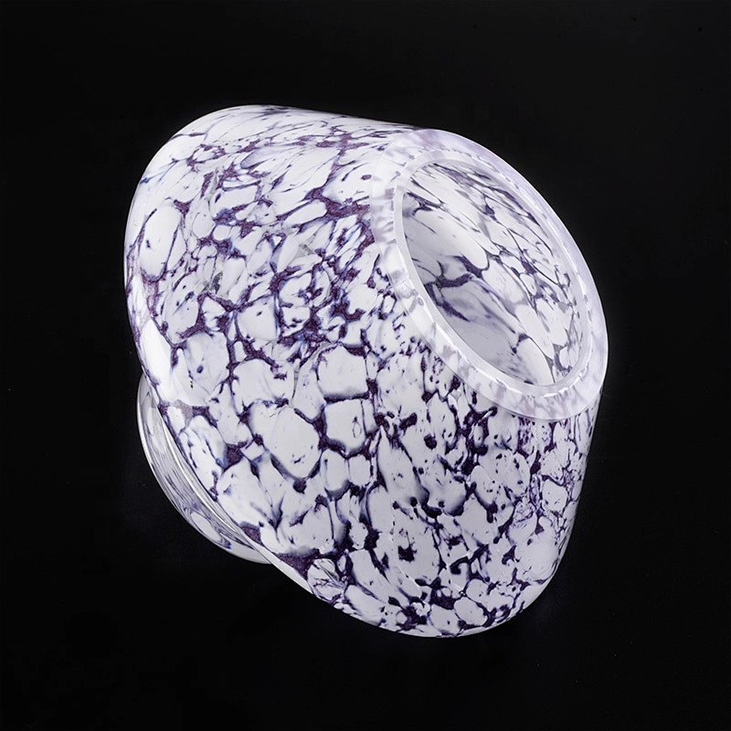 China Supplier hot sales decorative custom glass candle holders