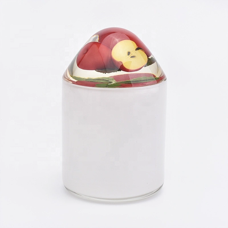 luxury crystal glass lid for candle jars