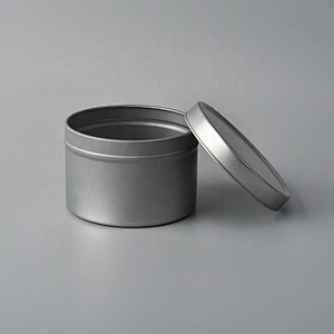 Wholesales Metal Aluminum scented Candle tin 200ml for storage