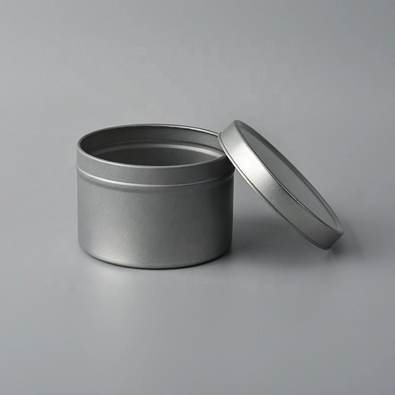 Wholesales Metal Aluminum scented Candle tin 200ml for storage