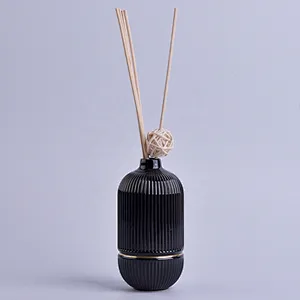 Sunny own design black reed diffuser bottle