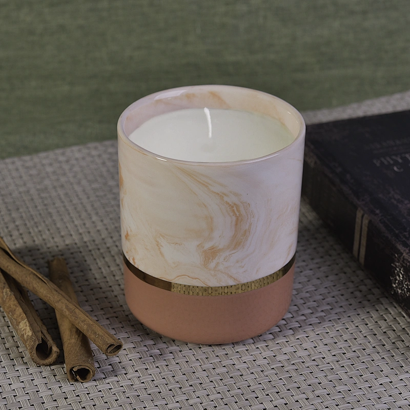 Sunny glassware vintage chinese custom ceramic candle holder