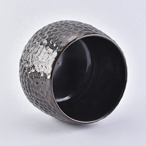 Custom 10oz Black Candle Containers