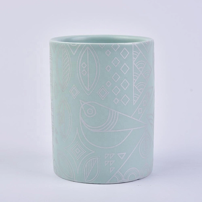 Sunny cylinder antique ceramic candle holders wholesale