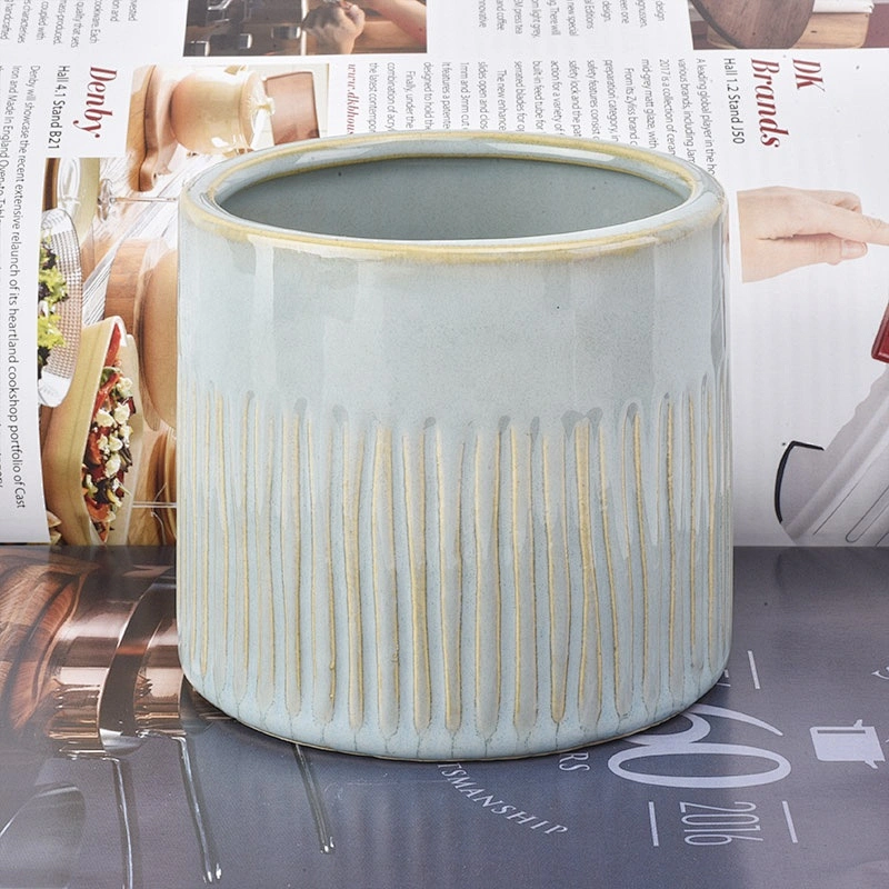 10oz Wholesales home decoration ceramic candle jars