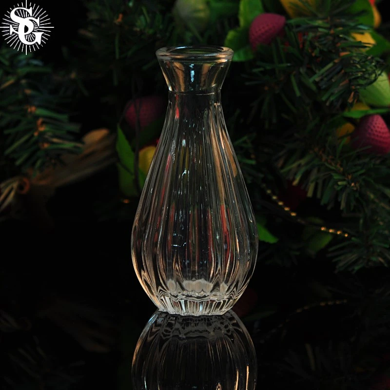 Sunny transparent typical desgin clear empty glass diffuser in Nanjing